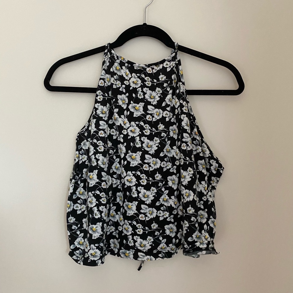 Floral Halter Top